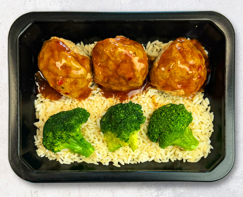 General Tsos Turkey Meatballs