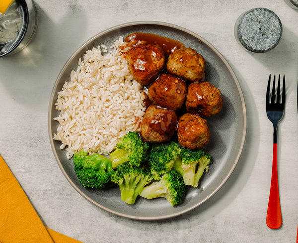 General Tsos Turkey Meatballs