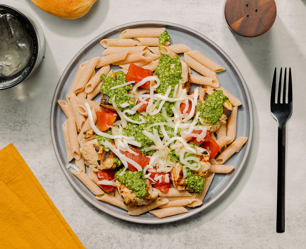 Grilled Chicken Pesto