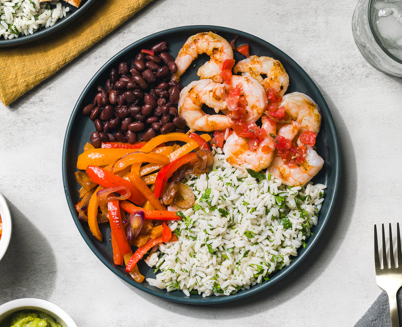 Shrimp Fajita Bowl