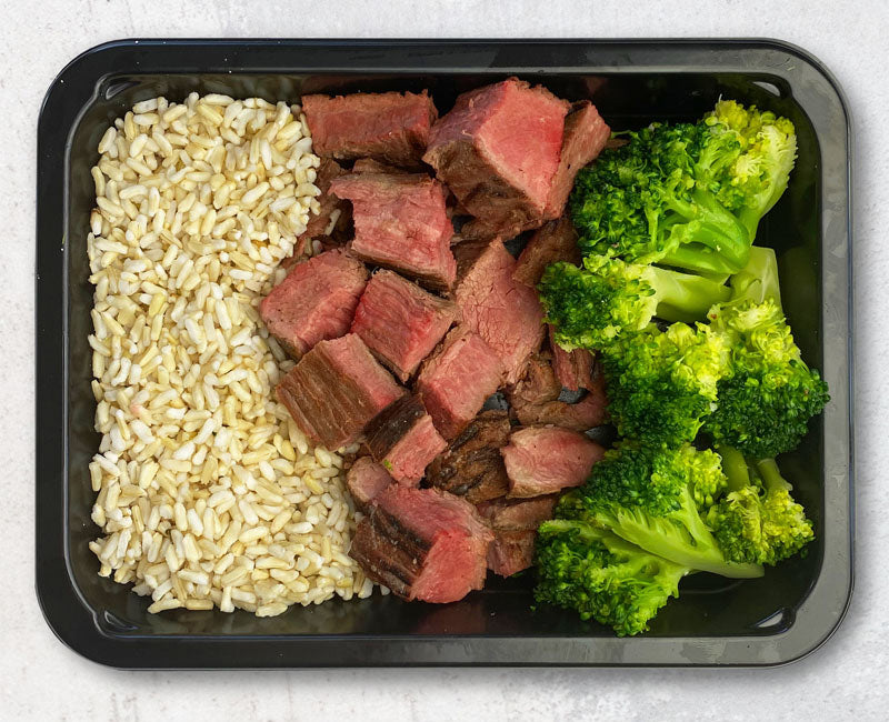 Steak, Broccoli & Brown Rice